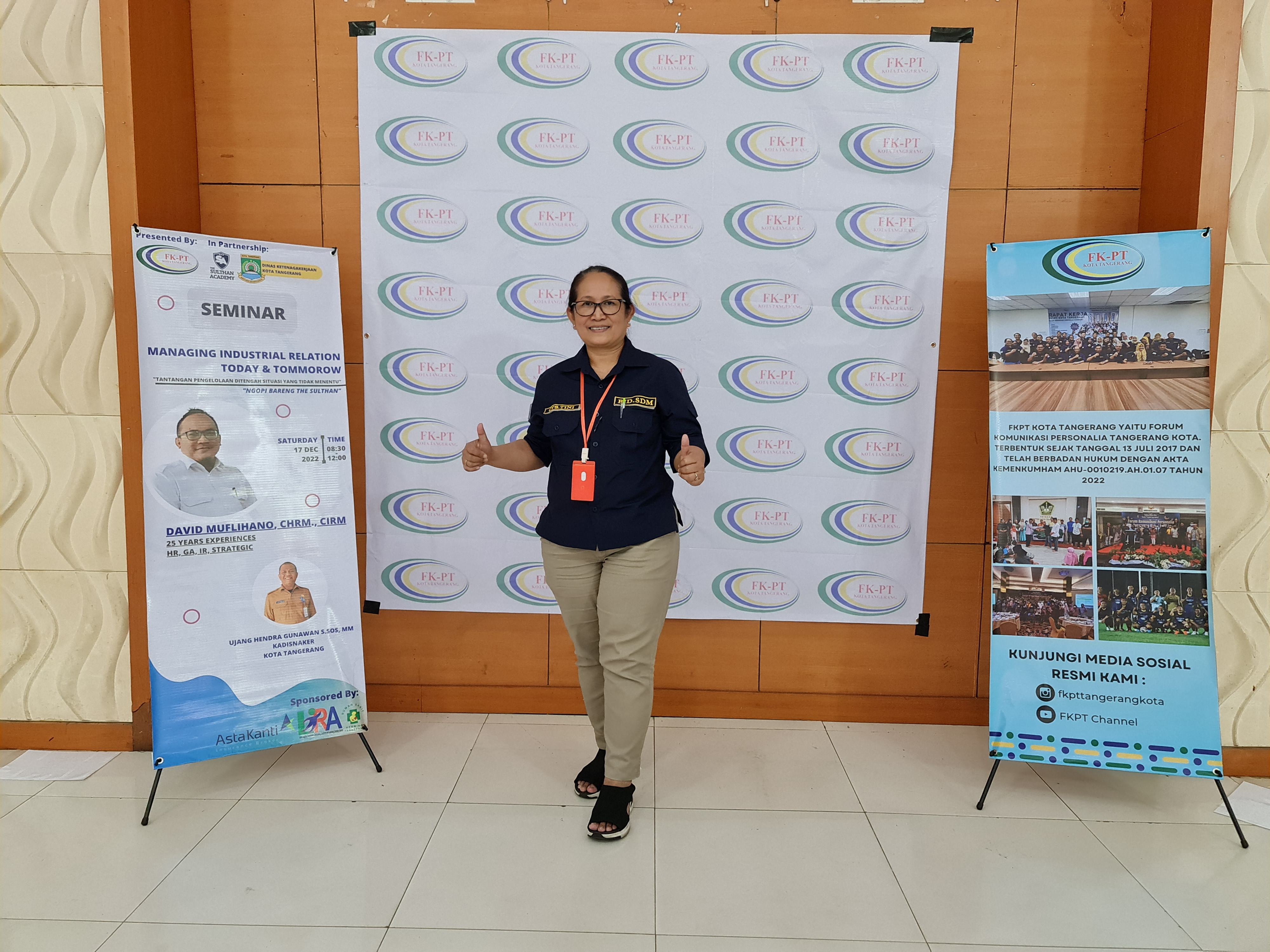 Foto galeri Seminar Managing Industrial Relation (17 Desember 2022)