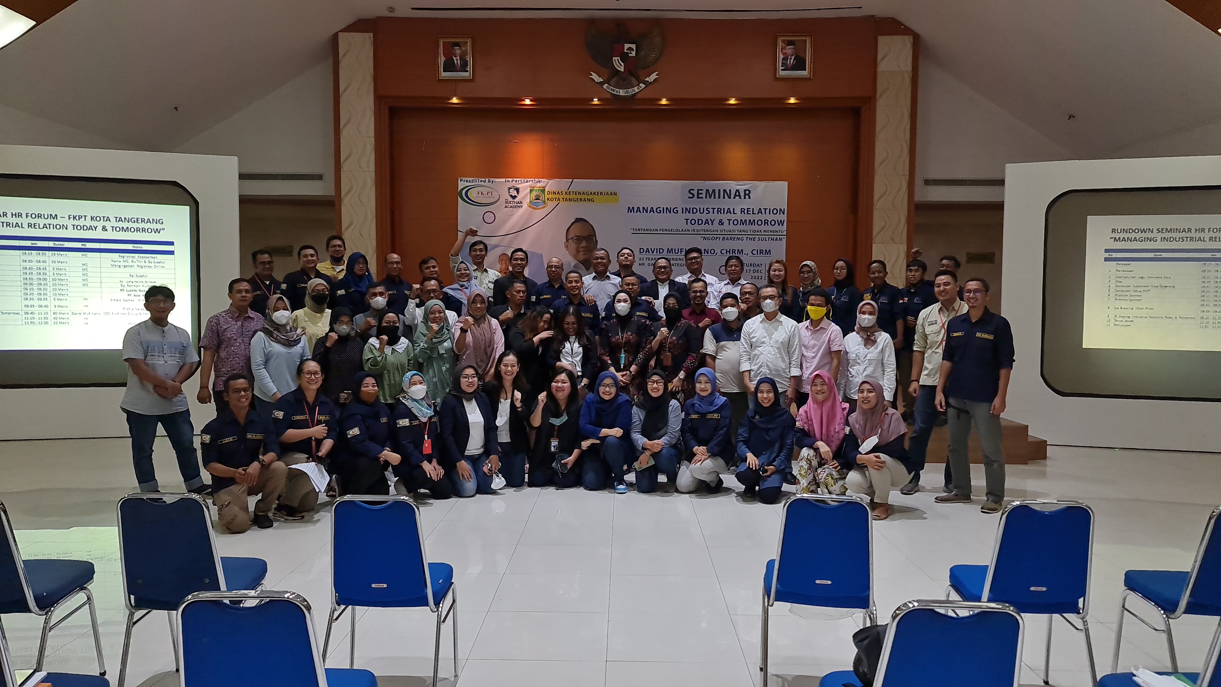 Foto galeri Seminar Managing Industrial Relation (17 Desember 2022)